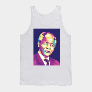 nelson mandela in wpap Tank Top